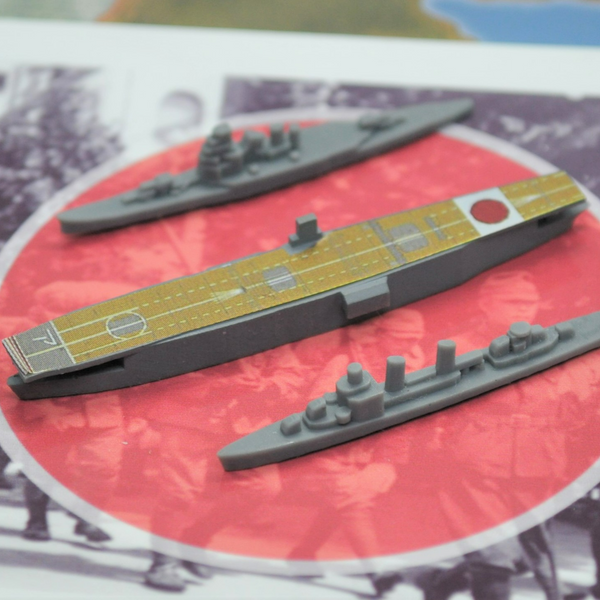 3D Printed 14pc IJN Akagi Battle Group