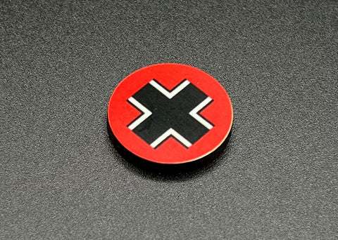 German Balkan Cross Flag Roundel Marker (x10)