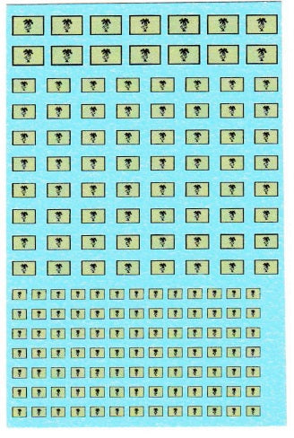 1/285 WW2 German Afrika Korp Flag Water Slide Decal