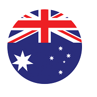 Australian Flag Roundel (x10)