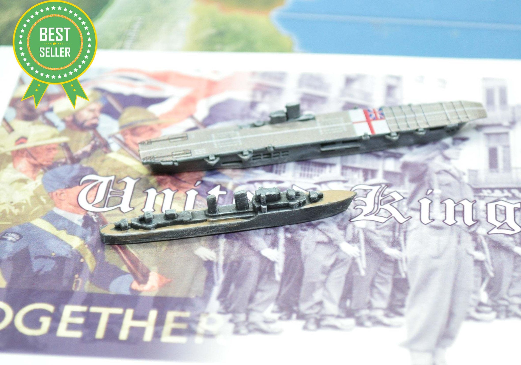3D Printed 14pc HMS Ark Royal Battle Group