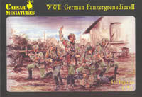 Caesar Miniatures 1/72 WWII German Panzergrenadiers II