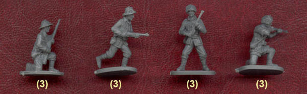 Caesar Miniatures 1/72 WW2 Italian Infantry