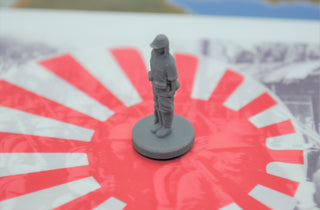 1/72 Single 3D Printed Japanese Infantry with Cap