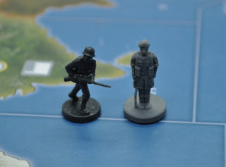 1/72 3D Printed Indian (Sikh) WWII Infantry in Desert Uniform.