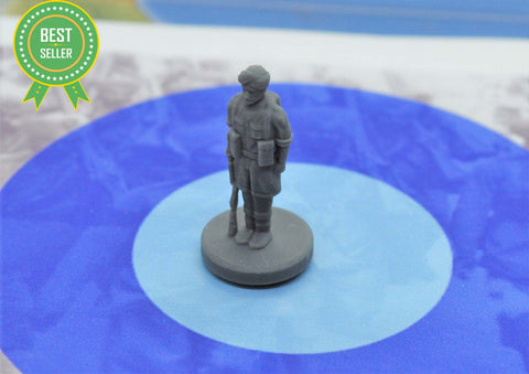 1/72 3D Printed WW2 Sikh Commonwealth Infantry (x10)