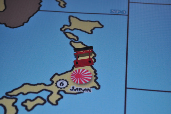 3D Printed Japanese Shrine Gate Victory City Marker (x1)