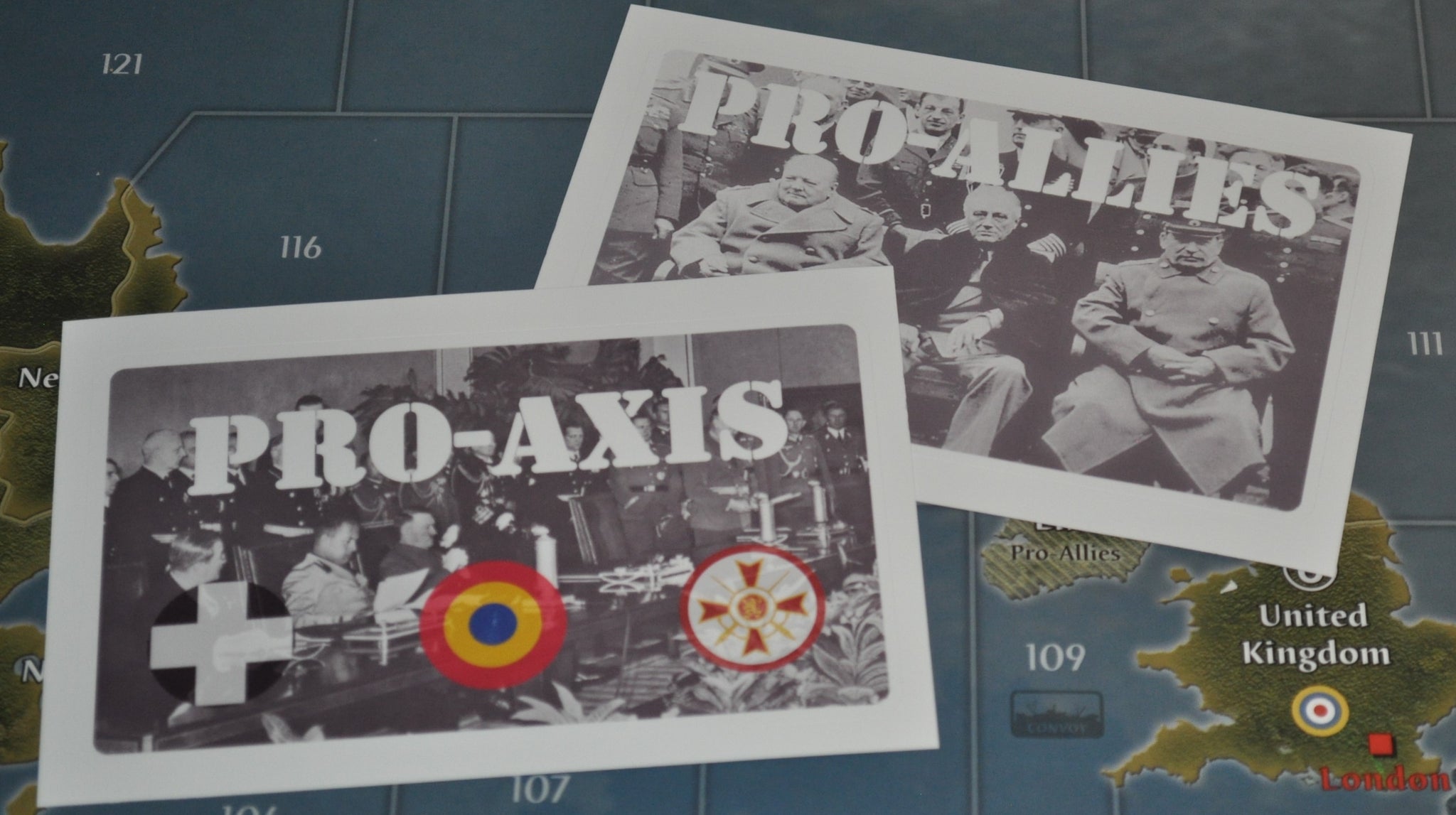 Pro-Axis/Pro-Allies 2 Pack Combat Labels