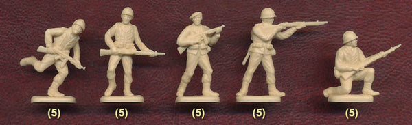Italeri Miniatures 1/72 WW2 Free French Infantry