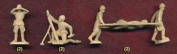 Italeri Miniatures 1/72 WW2 Free French Infantry