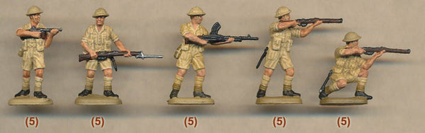 Italeri Miniatures 1/72 British 8th Army