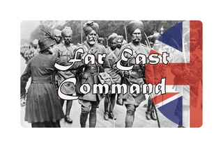 WW2 FEC Union Jack Roundel w/ Title Combat Label