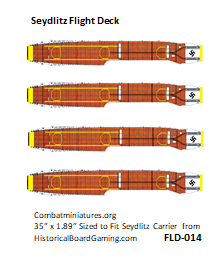 Custom Seydlitz Class Flight Deck (x4)