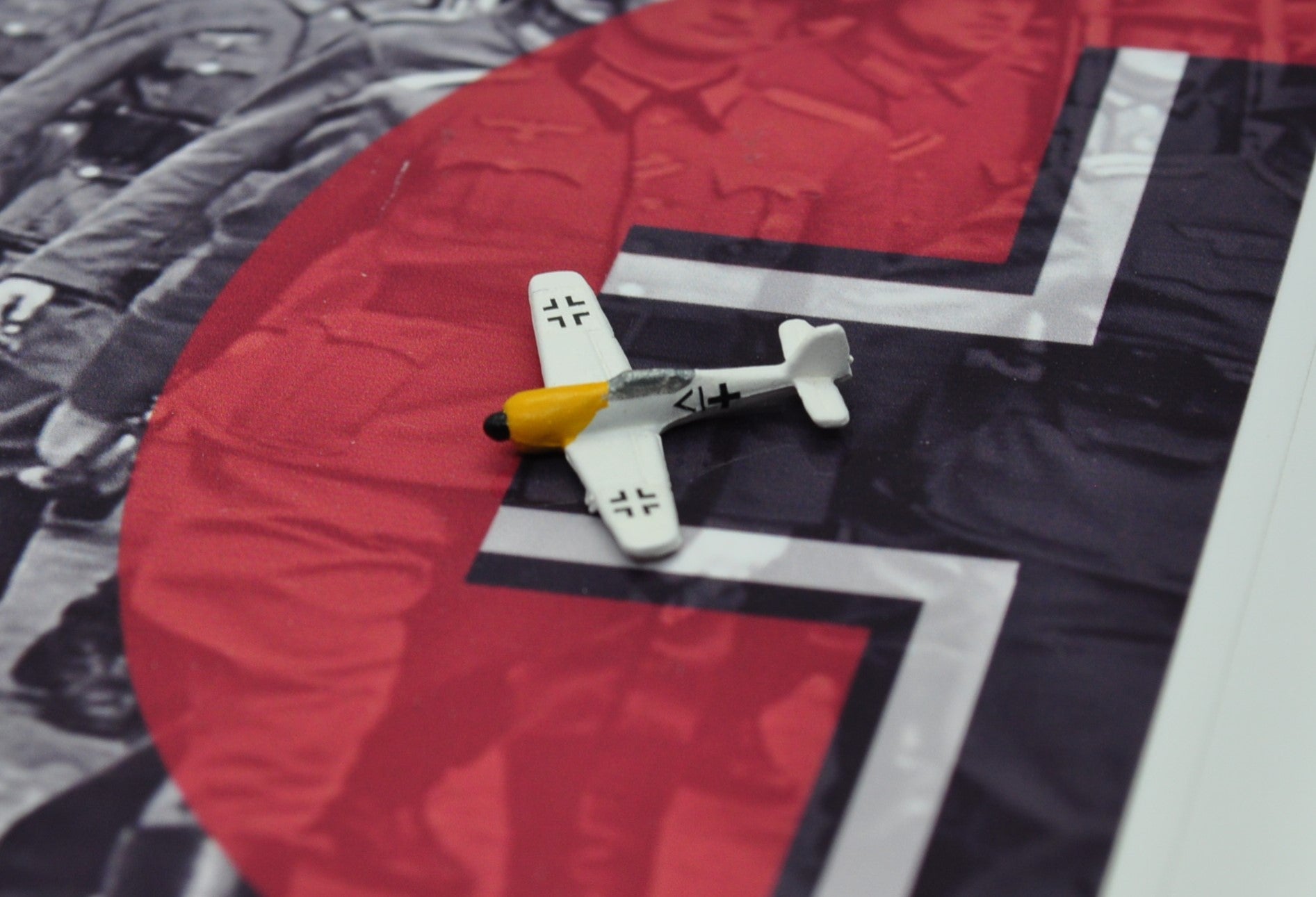 Custom Painted German FW-190 Fighter in White