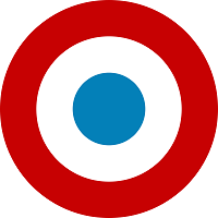 French Airforce Roundel (x10)