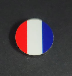 French Republic Flag Roundel (x10)