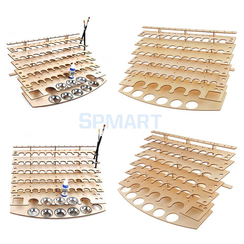 Paint Bottle, Brushes Painting Tools Stand Organizer Rack