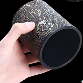 High Quality Leather Dice Cup