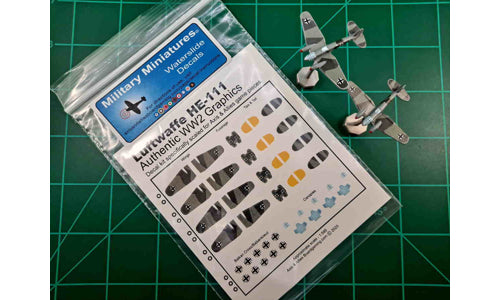 Axis & Allies German HE-111 Decal Set