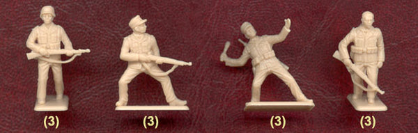 Italeri Miniatures 1/72 WW2 D.A.K Infantry