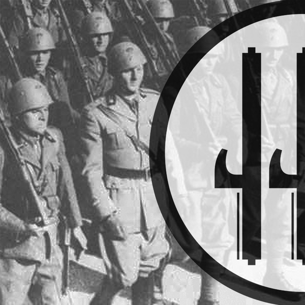 WW2 Italian Coaster w/ Fascist Roundel (x1)