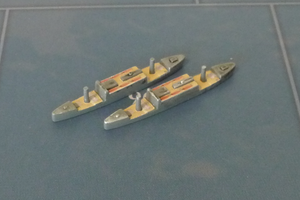 Custom Painted Japanese Transport By Military Miniatures (x2)