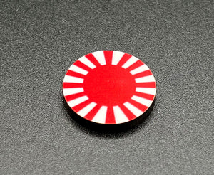 Japanese Imperial Army Flag Roundel (x10)