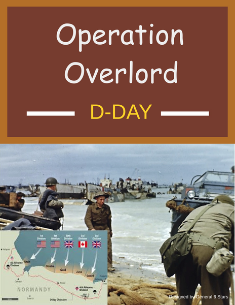Printed Player Aids for Operation Overlord D-Day