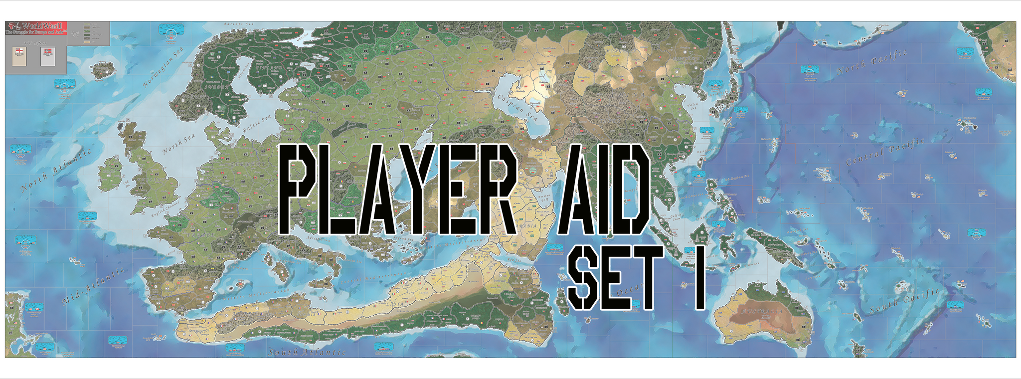 Player Aid Set 1 Download for WWII: Struggle for Europe and Asia
