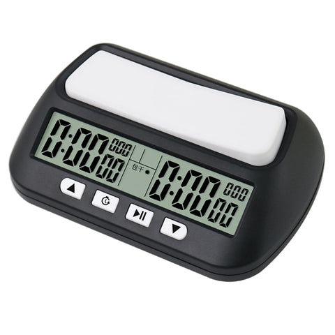 Chess Clock Competition Hour Meter Count Up Down Timer Board Game Stopwatch