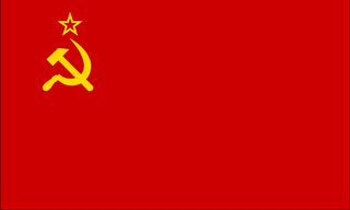 1/285 WW2 Soviet Union Flag Water Slide Decals