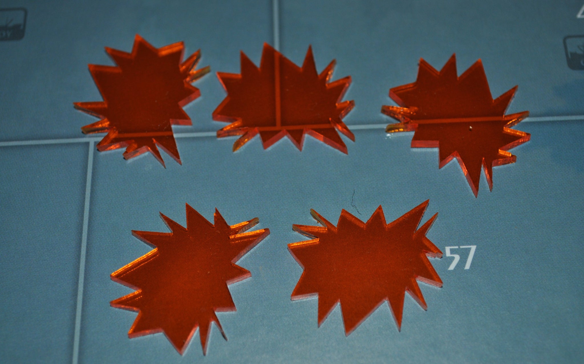 Star Burst Damage Marker (x5)