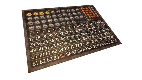 Printed IPC Tracker For Kings & Kaisers Board Game V1.4 (Heavy Weight Metal)