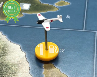 Acrylic .65" Round Aircraft Fuel Range Marker - Combat Miniatures