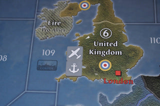 Acrylic Air Port Marker In Gray (x5) - Combat Miniatures