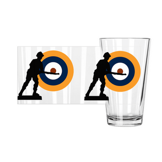 Axis & Allies British Roundel Pint Glass - Combat Miniatures