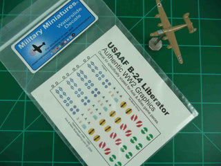 Axis & Allies Decal Kit - B - 24 - Combat Miniatures