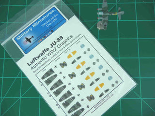 Axis & Allies German JU - 88 Decal Set - Combat Miniatures