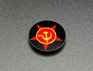 Axis & Allies Russian Roundel Marker (x10) - Combat Miniatures