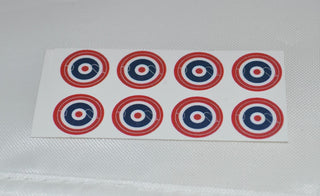 Axis & Allies Thailand Roundel Infantry Base Water Slide Decal - Combat Miniatures