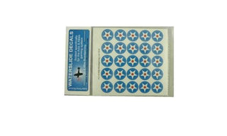 Axis & Allies US Infantry Base Insignia Water Slide Decal (x25) - Combat Miniatures