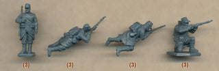 Caesar Miniatures 1/72 WW1 French Infantry - Combat Miniatures