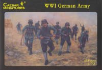 Caesar Miniatures 1/72 WW1 German Army - Combat Miniatures