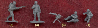 Caesar Miniatures 1/72 WW2 US Army Set 1 - Combat Miniatures