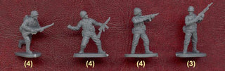 Caesar Miniatures 1/72 WW2 US Army Set 1 - Combat Miniatures