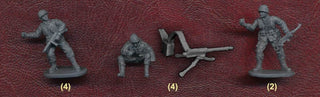 Caesar Miniatures 1/72 WW2 US Paratroopers - Combat Miniatures