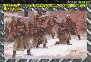 Caesar Miniatures 1/72 WWII German Panzergrenadiers (Ardennes 1944) - Combat Miniatures