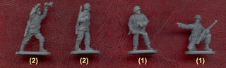 Caesar Miniatures 1/72 WWII German Panzergrenadiers II - Combat Miniatures