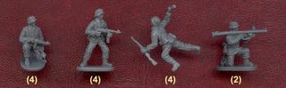 Caesar Miniatures 1/72 WWII German Panzergrenadiers II - Combat Miniatures