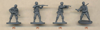 Caesar Miniatures 1/72 WWII German Panzergrenadiers Set 1 - Combat Miniatures